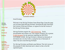Tablet Screenshot of moving.twobrotherssoftware.com